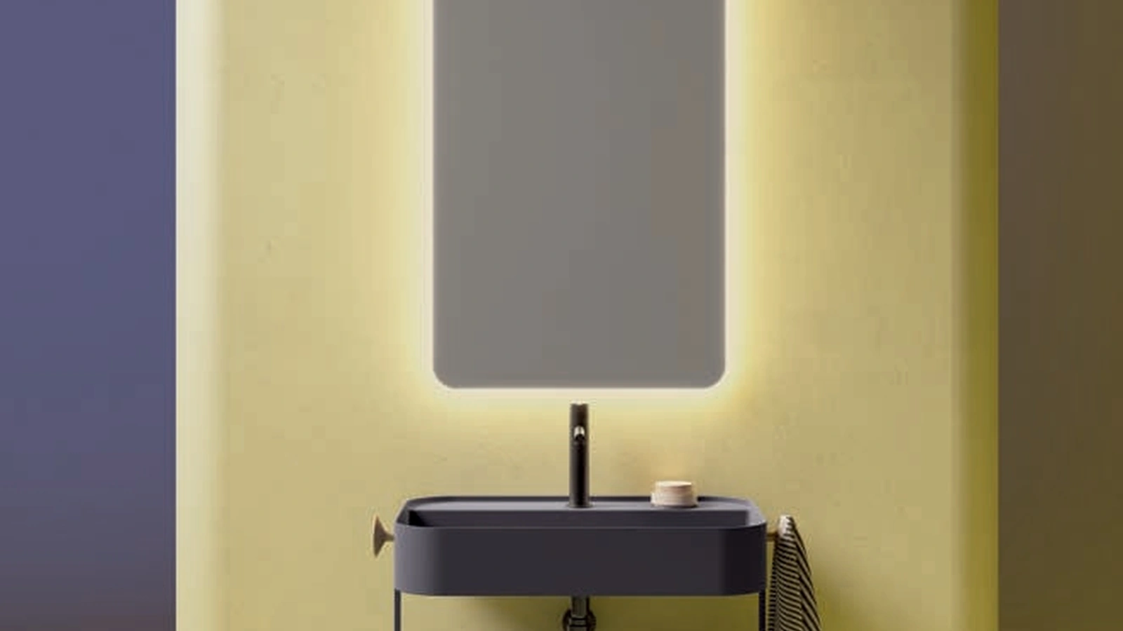 Mobile da Bagno sospeso Tape 01 di Ardeco