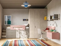 Cameretta Salvaspazio 49 a soppalco di Mistral