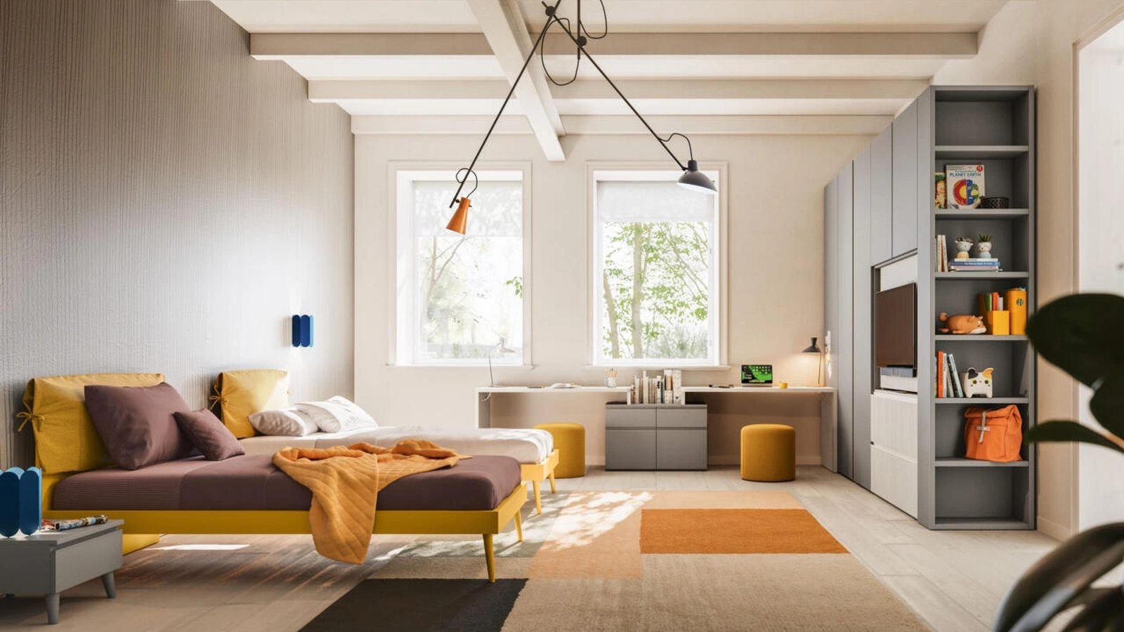 Cameretta Letto a Terra 30 di Mistral