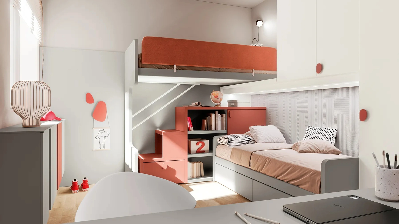 Cameretta Layout 16B di Doimo Cityline