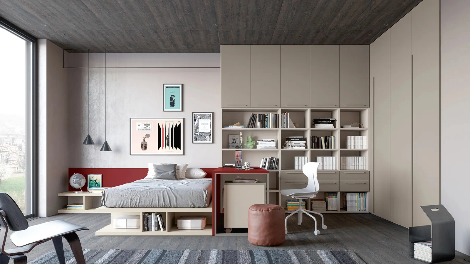 Cameretta Layout 15A di Doimo Cityline