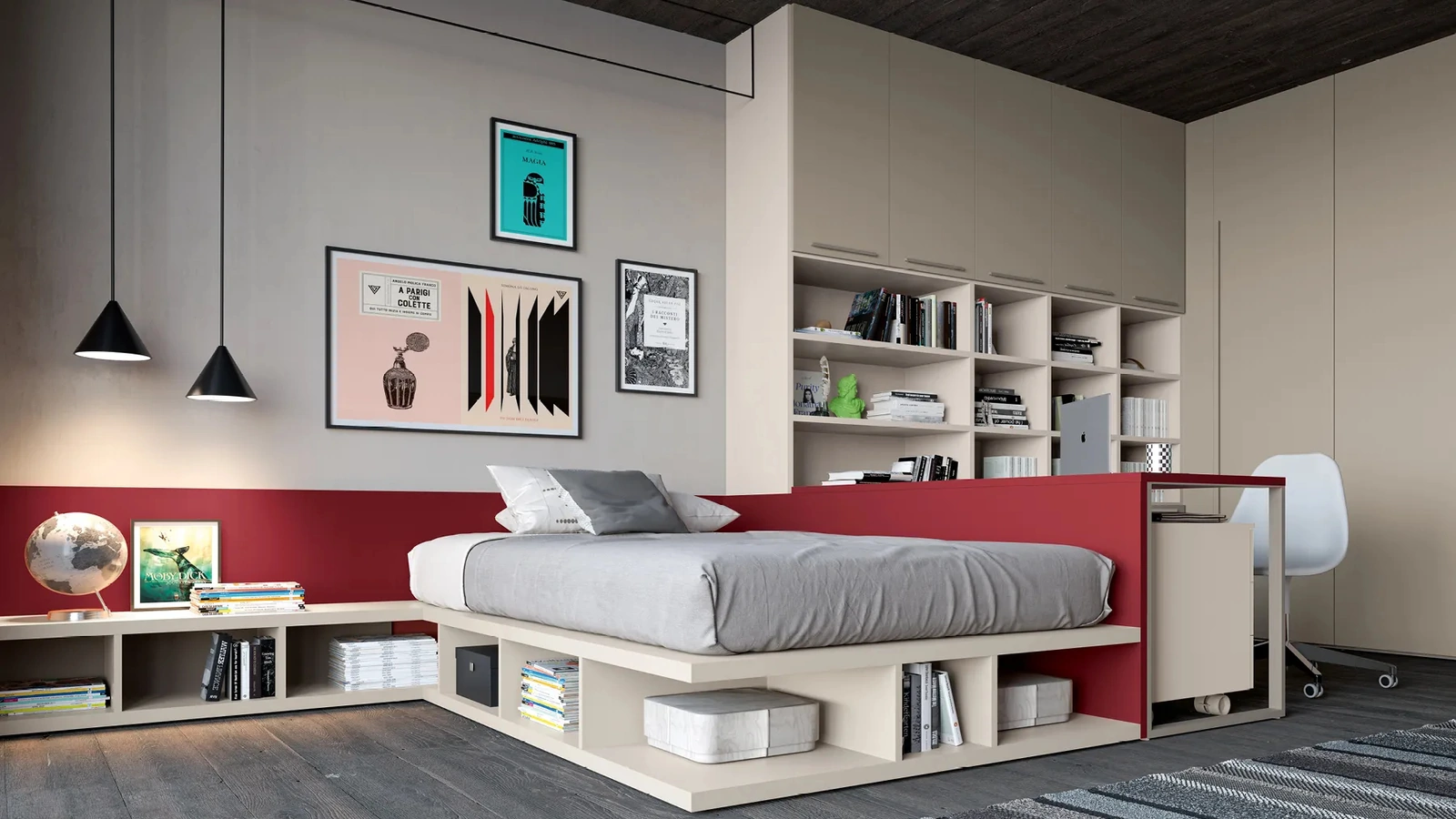 Cameretta Layout 15A di Doimo Cityline