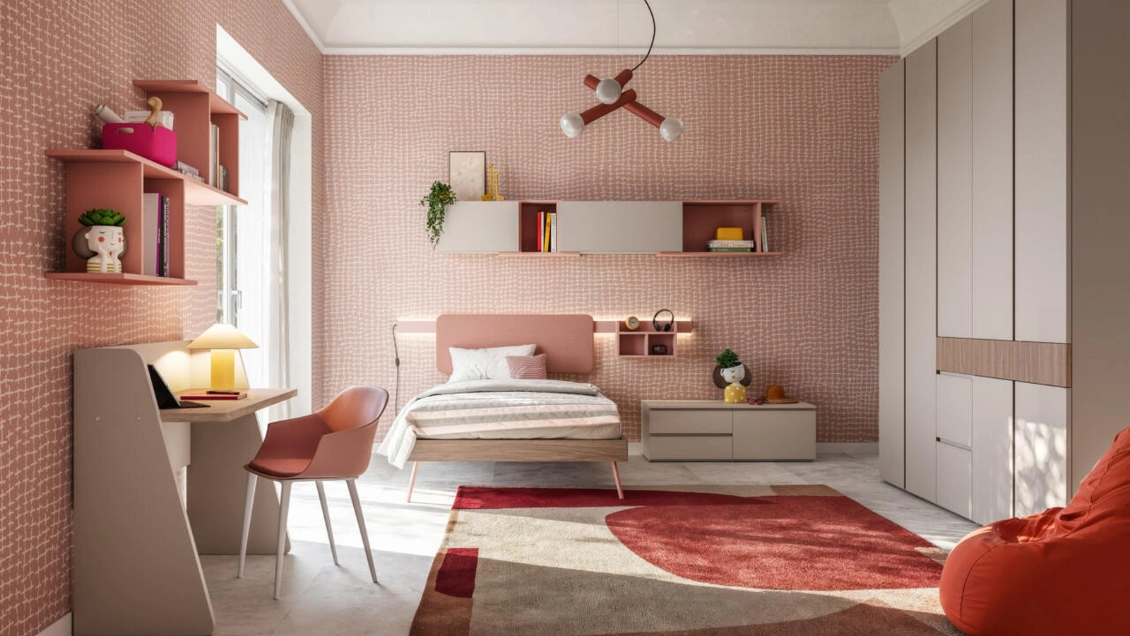 Cameretta Letto a Terra 04 di Mistral