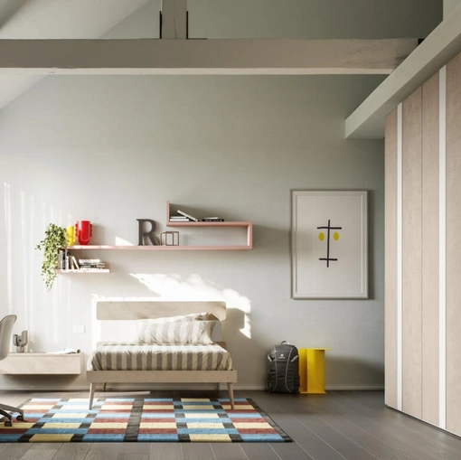 Cameretta Letto a Terra 18 di Mistral