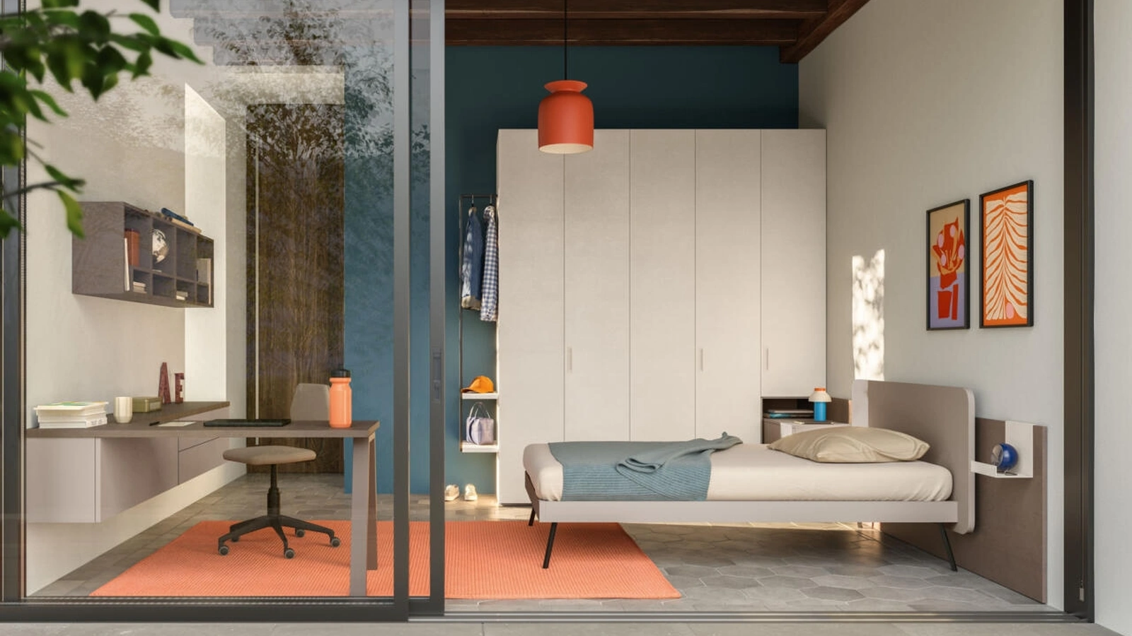 Cameretta Letto a Terra 21 di Mistral