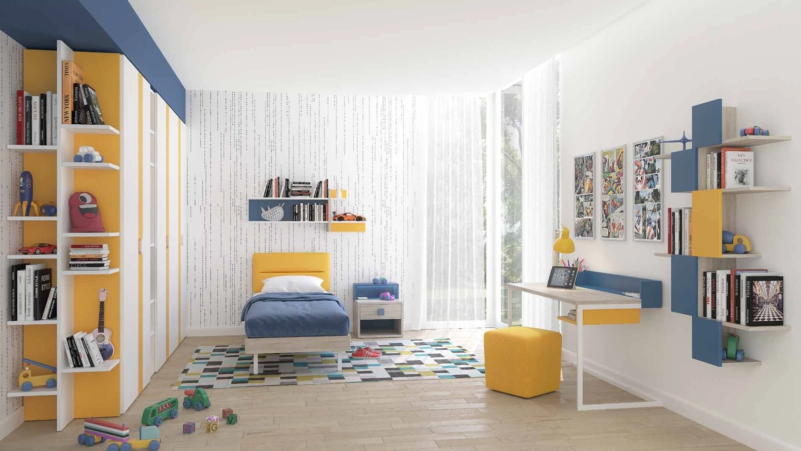 Cameretta componibile Open 03 di S75