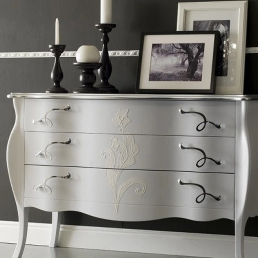 Afrodite Comò in legno laccato di Florentiabed