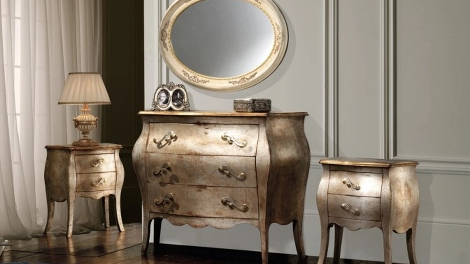 Gruppo Notte in legno Brigitte di Florentiabed