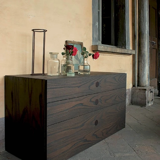 Comò Feel in legno olmo ruggine di Fimar