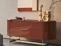 Comò Dedalo 01 Laccato Lucido di Pianca