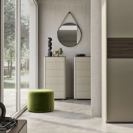 Cassettiera Fiancotondo Cornice di S75