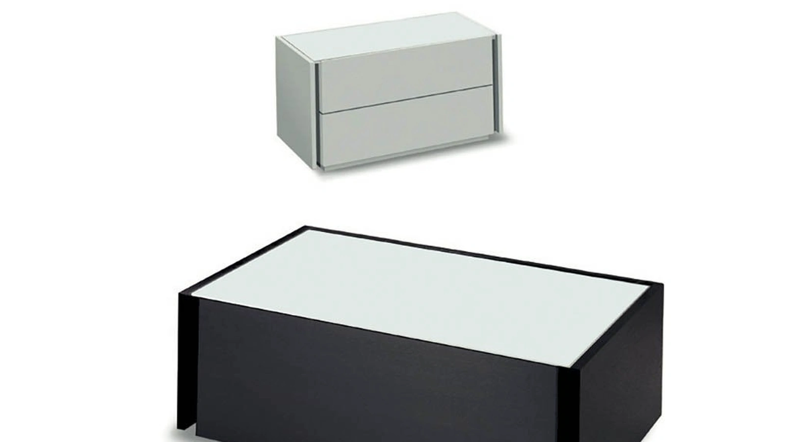 Comodino Line in legno o laccato di Fimar