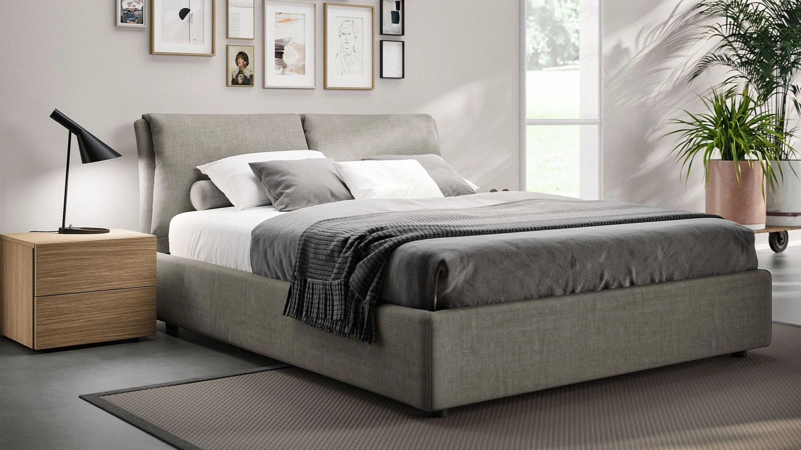 Comodino Brand di Spagnol Mobili