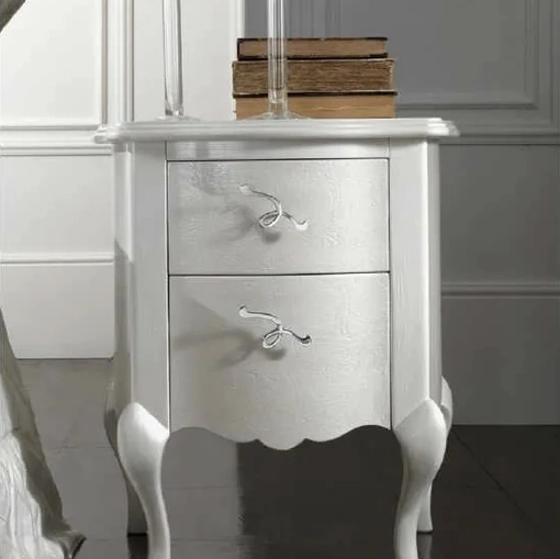 Comodino Naxos in legno laccato di Florentiabed