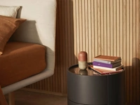 Comodino Dedalo laccato opaco di Pianca