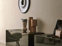 Comò Norma laccato lucido di Pianca