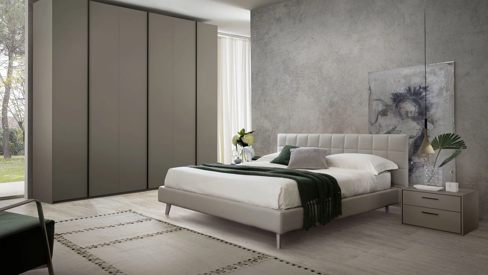 Comodino moderno Poker 10 di S75