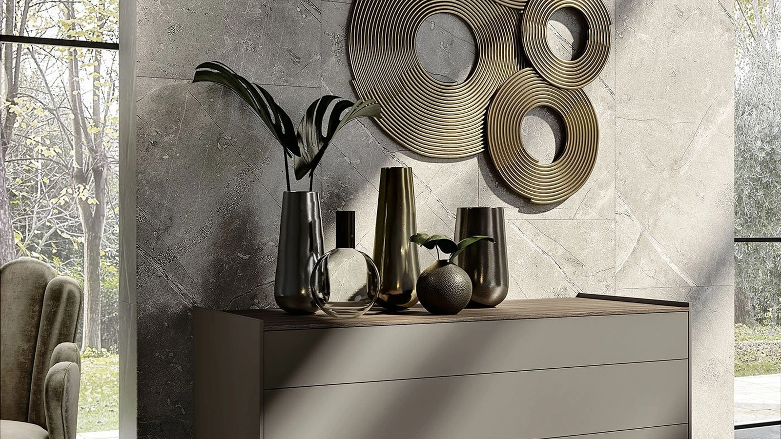 Comò Spalla 10 Basic Grey di S75