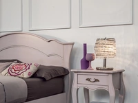 Comodino Ginevra in legno laccato di Tonin Casa