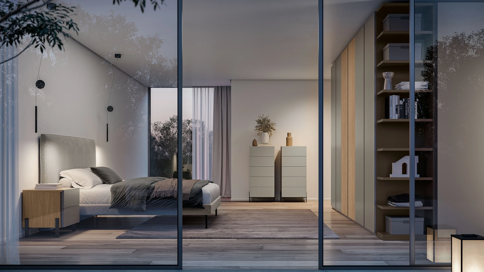 Letto Alexander di Spagnol Mobili