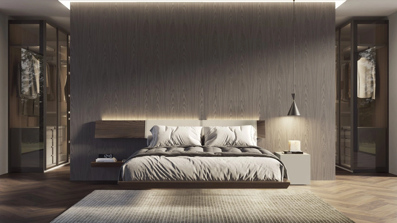 Letto matrimoniale Biplano di Fimar