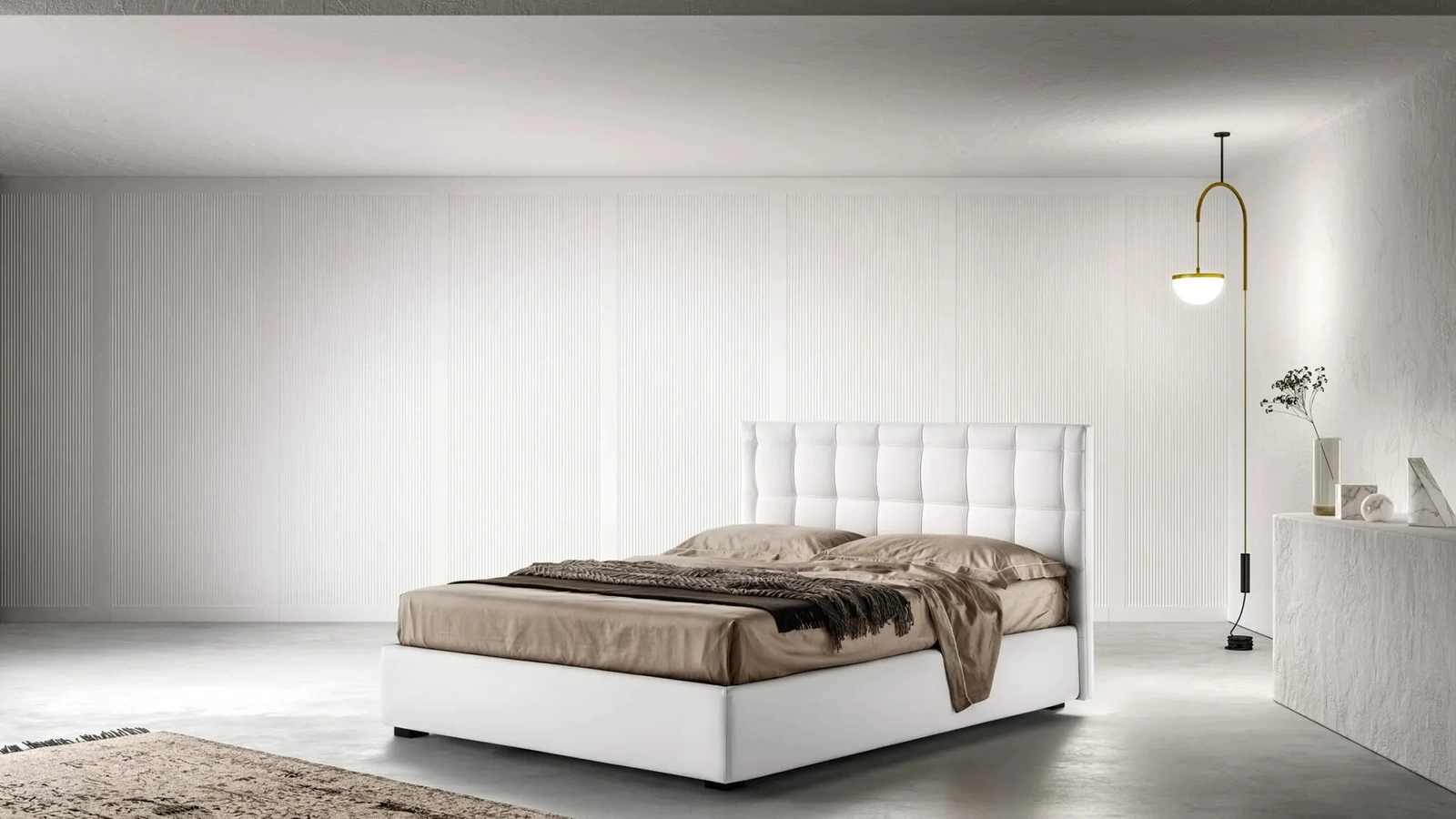 Letto in pelle Fancy di Bside