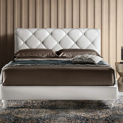 Letto in ecopelle Novel Lux di Bside