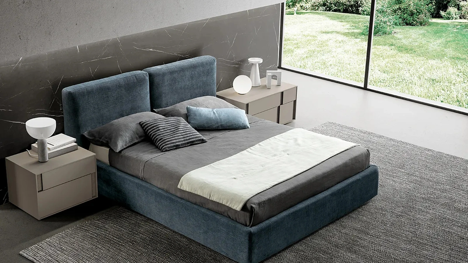 Letto Cloud con contenitore di Adok