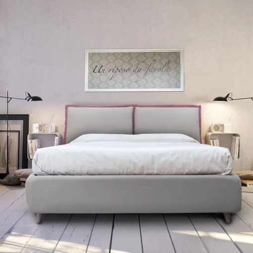 Letto in tessuto Collodi di Florentiabed