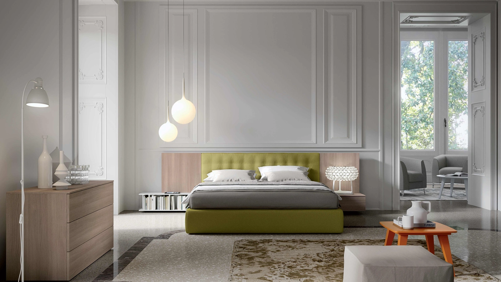 Letto Inca Sumi di Spagnol Mobili