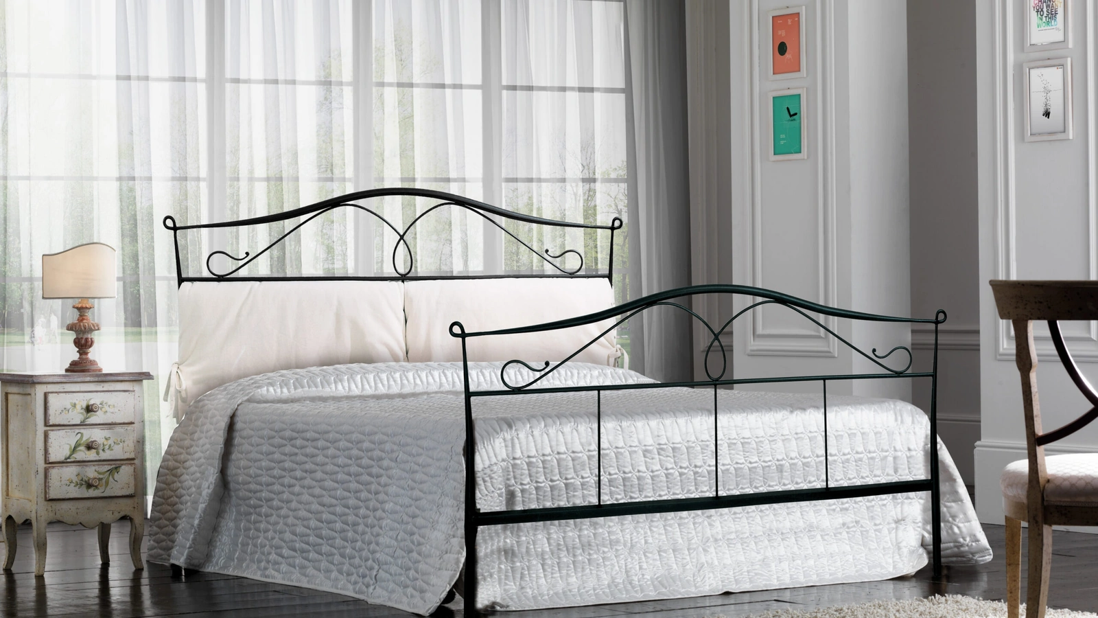 Letto in ferro battuto Ischia di Florentiabed