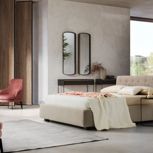 Letto con box contenitore Donovan di Le Comfort