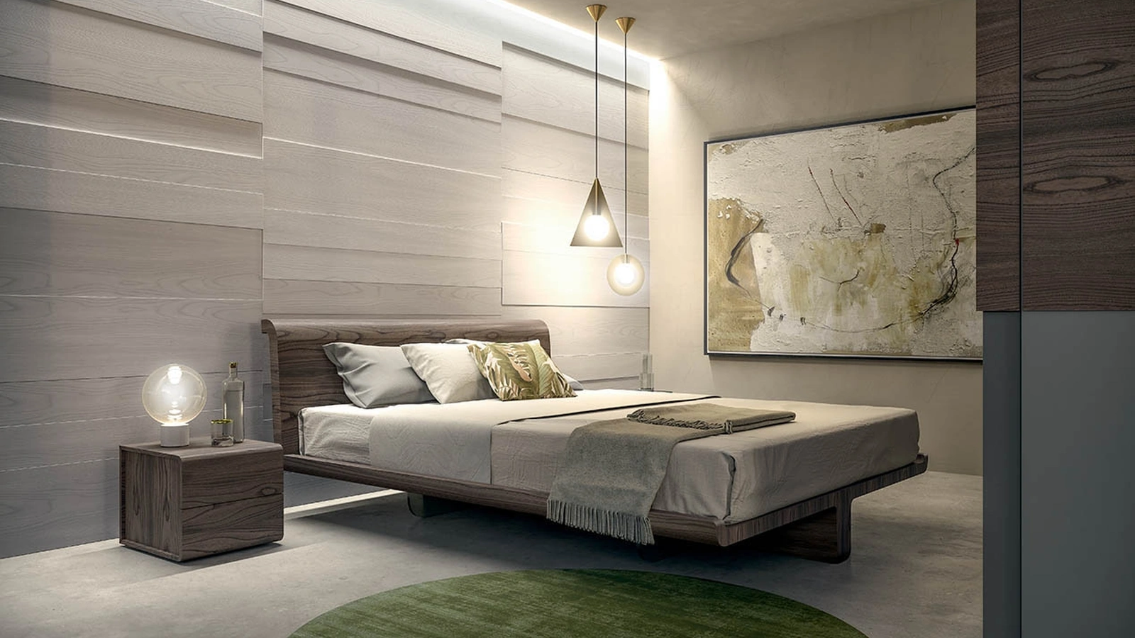 Letto di design Volo di Fimar