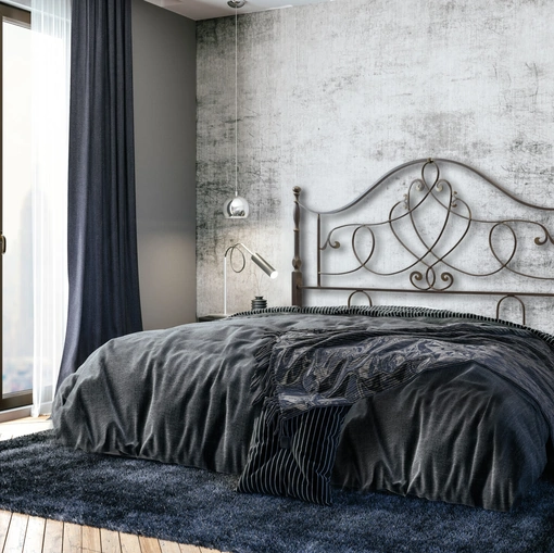 Letto con testiera Liberty di Florentiabed