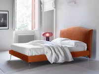 Letto con testiera arrotondata Lyle Modern di Noctis