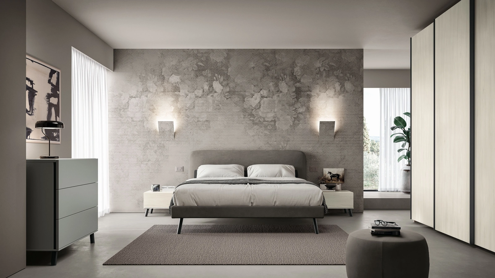 Letto Mery di Spagnol Mobili