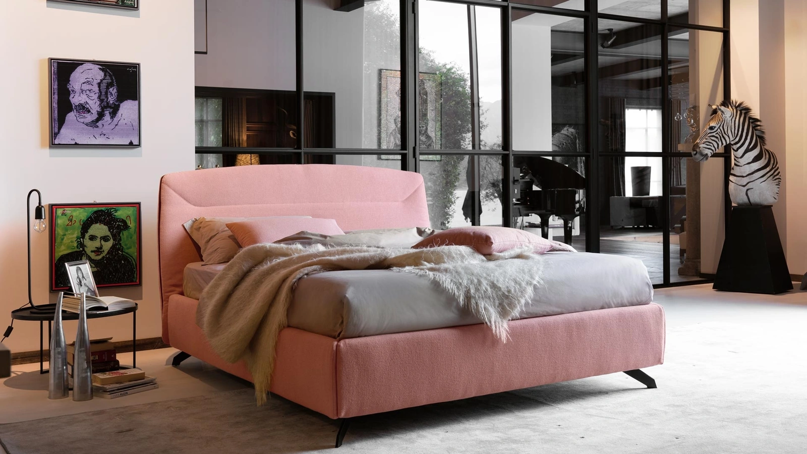 Letto Cama con testiera di Noctis