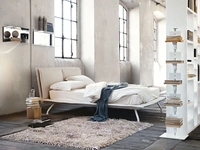 Letto moderno con testiera imbottita Kenny di Noctis