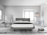 Letto in tessuto imbottito Noah di Noctis