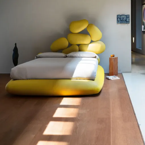 Letto di design Stones di Noctis