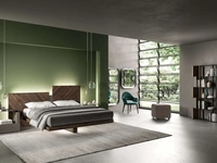 Letto con box contenitore Nazarè di Ozzio