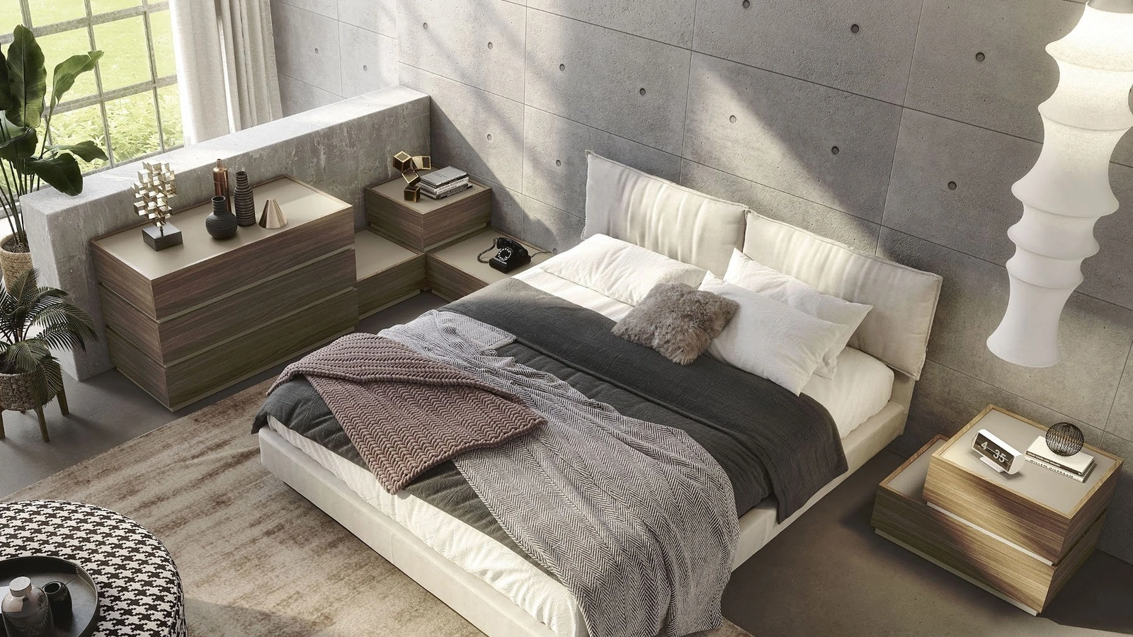 Letto imbottito Relax di S75