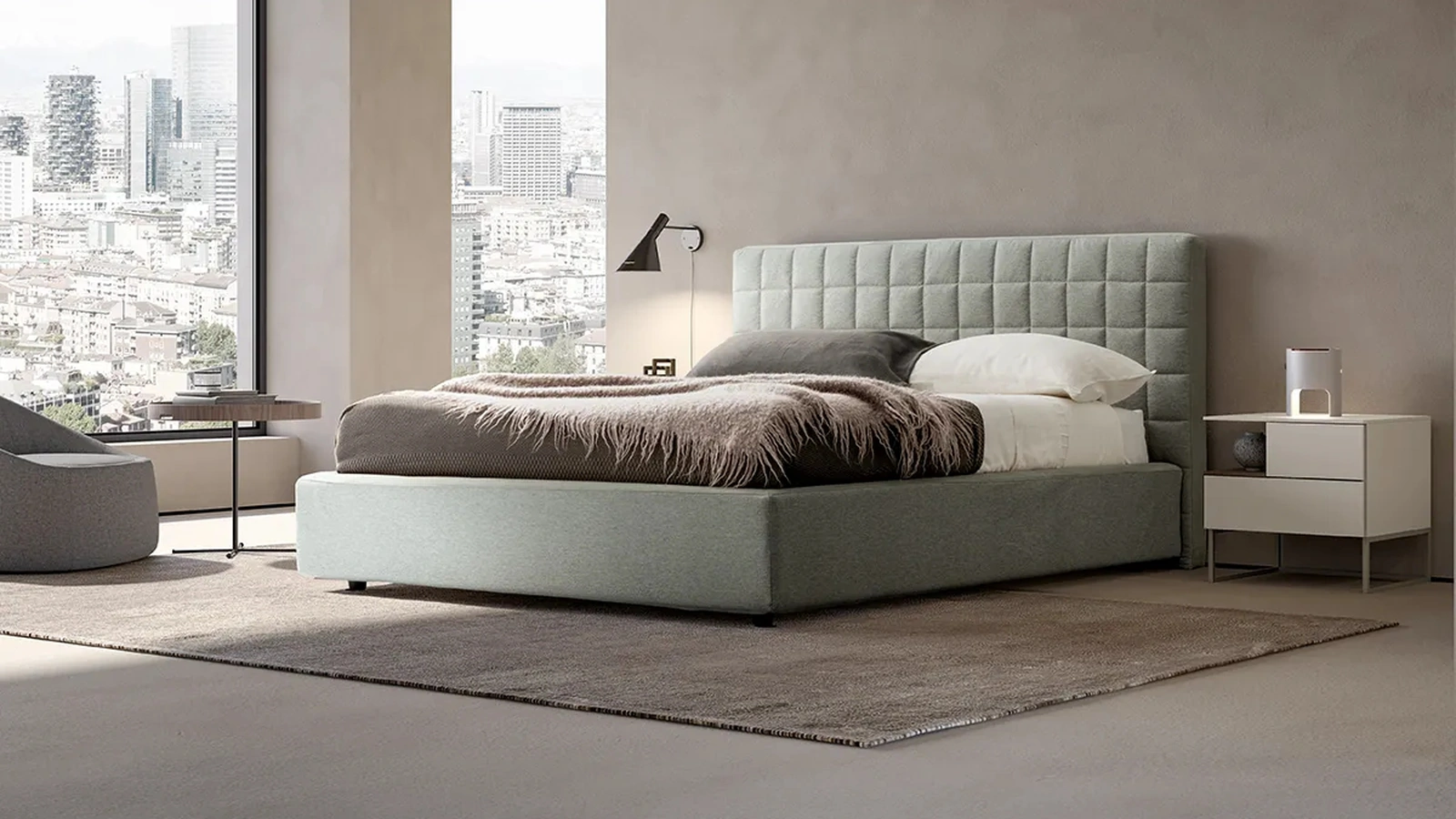 Letto Rubik con contenitore di Adok