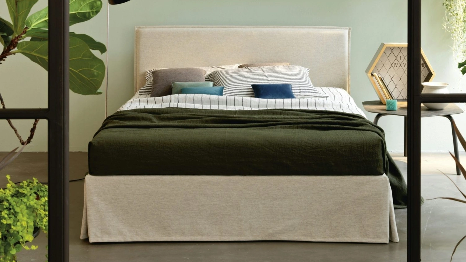Letto matrimoniale Simplicity Project C40 di Dorsal