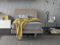 Letto singolo con testiera Clio di Tomasella