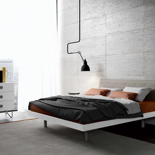 Letto con testiera Duse di Spagnol Mobili