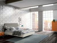 Letto con testiera Ego di Spagnol Mobili