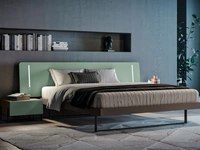 Letto matrimoniale Jerry di Spagnol Mobili