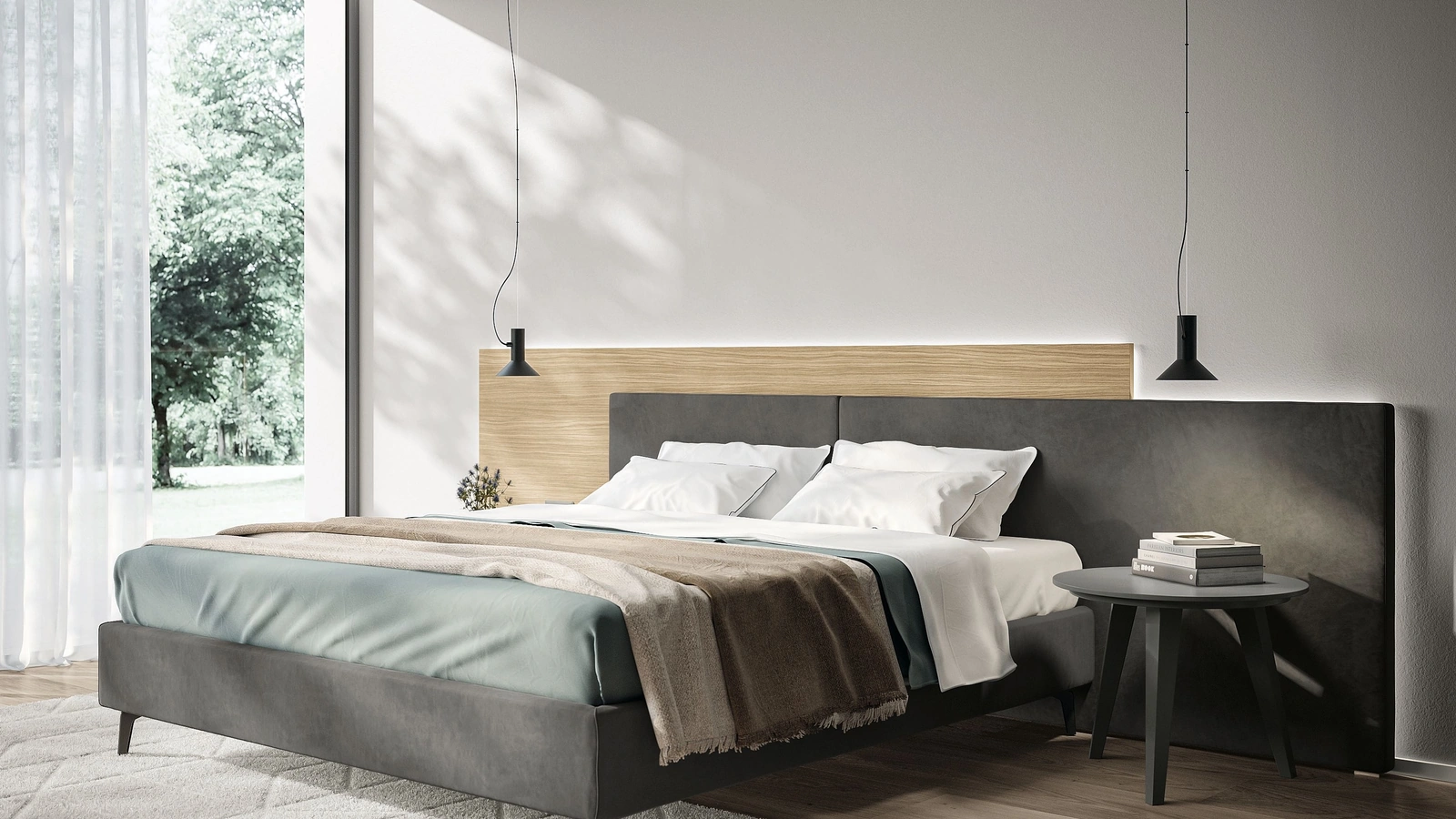 Letto Mood di Spagnol Mobili