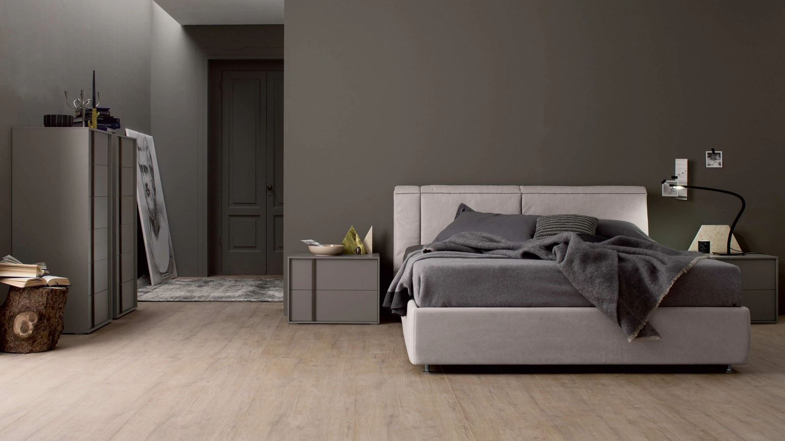 Letto matrimoniale Noa di Spagnol Mobili